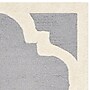 Safavieh Jasmine Cambridge 2'6" x 10' Runner Indoor Area Rug, Tufted, Wool, Silver/Ivory (CAM140D-210)~#|#~m001375936_sc7