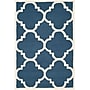 Safavieh Jasmine Cambridge 4' x 6' Rectangle Indoor Area Rug, Tufted, Wool, Navy/Ivory (CAM140G-4)~#|#~m001375943_sc7