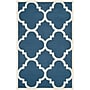 Safavieh Jasmine Cambridge 5' x 8' Rectangle Indoor Area Rug, Tufted, Wool, Navy/Ivory (CAM140G-5)~#|#~m001375946_sc7