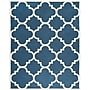 Safavieh Jasmine Cambridge 8' x 10' Rectangle Indoor Area Rug, Tufted, Wool, Navy/Ivory (CAM140G-8)~#|#~m001375949_sc7