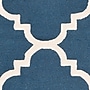 Safavieh Jasmine Cambridge 8' x 10' Rectangle Indoor Area Rug, Tufted, Wool, Navy/Ivory (CAM140G-8)~#|#~m001375950_sc7