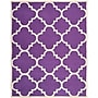 Safavieh Jasmine Cambridge 8' x 10' Rectangle Indoor Area Rug, Tufted, Wool, Purple/Ivory (CAM140K-8)~#|#~m001375952_sc7