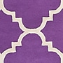 Safavieh Jasmine Cambridge 8' x 10' Rectangle Indoor Area Rug, Tufted, Wool, Purple/Ivory (CAM140K-8)~#|#~m001375953_sc7