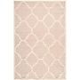 Safavieh Jasmine Cambridge 6' x 9' Rectangle Indoor Area Rug, Tufted, Wool, Light Pink/Ivory (CAM140M-6)~#|#~m001375955_sc7