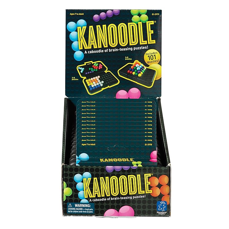 Educational Insights Kanoodle Puzzle, Grades 3-12+, 12/Pack (2979) image 1