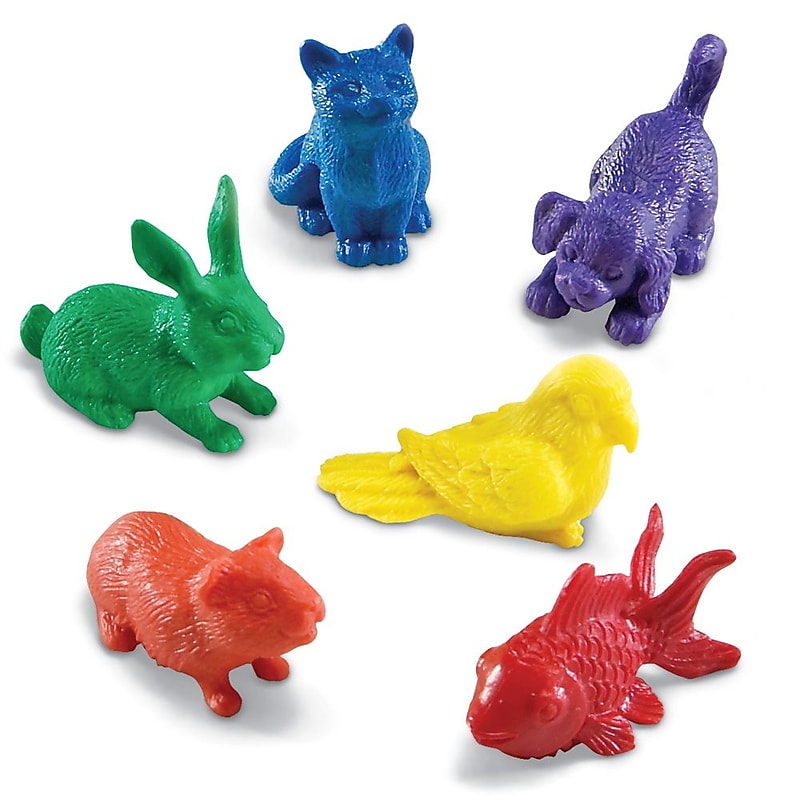 Learning Resources Pet Counters, 72/Set (LER0780) image 1