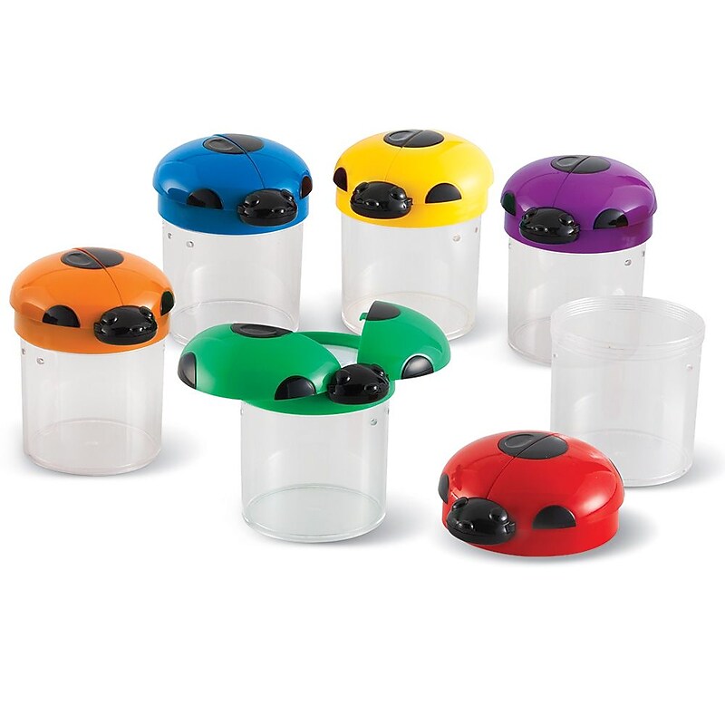 Learning Resources Primary Science Big View Bug Jar, 6/Set (LER2781) image 1