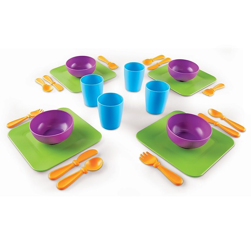 Learning Resources New Sprouts Serve it! My Very Own Dish Set image 1