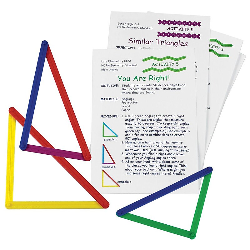 Learning Resources AngLegs Protractor (LER4340) image 1