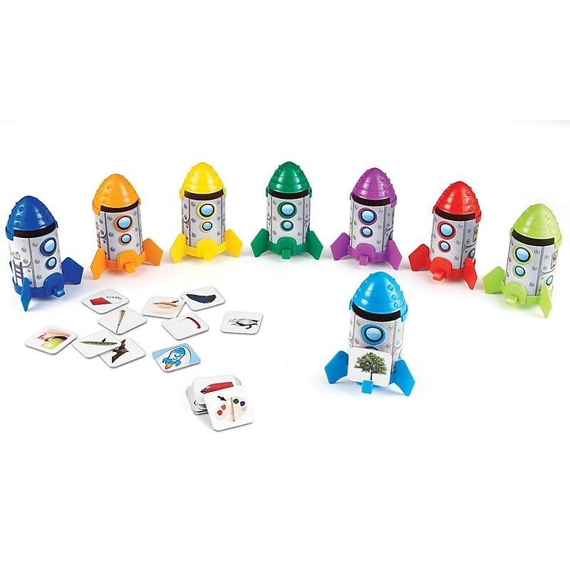 Learning Resources Rhyme and Sort Rockets image 1