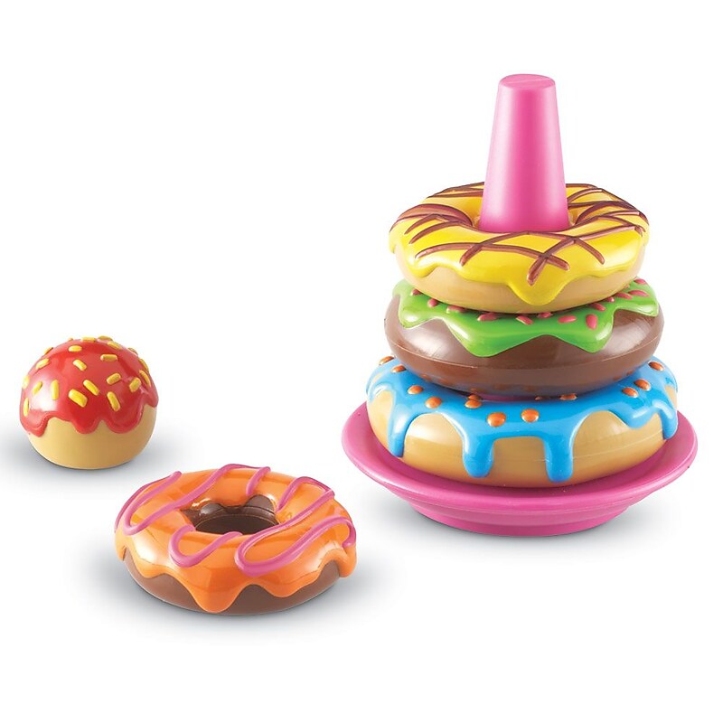 Learning Resources Smart Snacks Stack 'em Up Doughnuts image 1