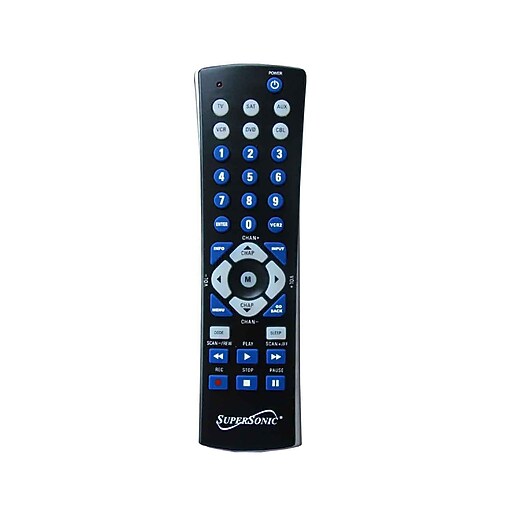Supersonic® SC26 Universal Remote Control, Black at Staples