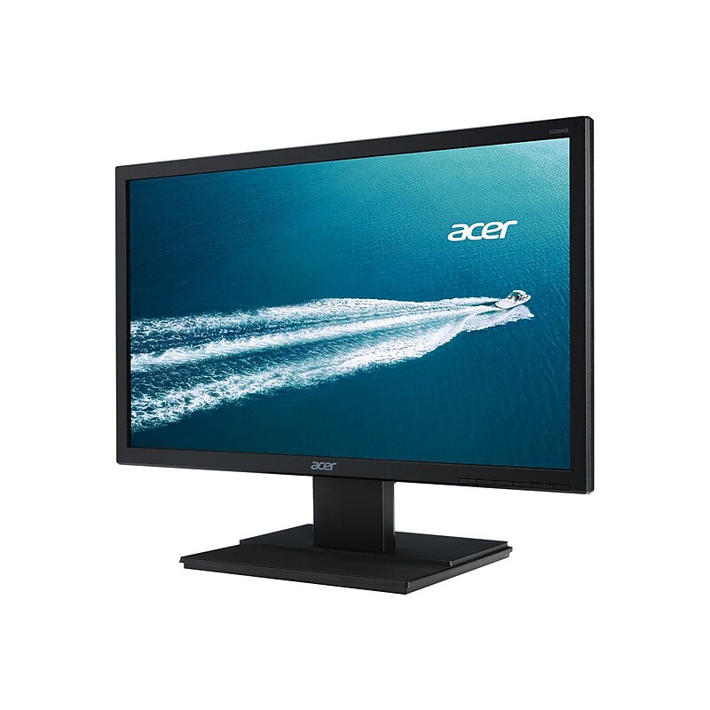 Acer V206HQL 20" 60Hz LED Monitor, Black (UM.IV6AA.A02) image 1