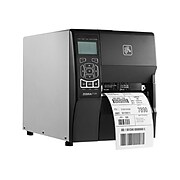 Zebra ZT23042-D01000FZ ZT200 Series Direct Thermal POS Printer, Wireless/Parellel, Black/Silver