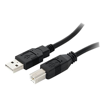 StarTech 30' Active USB 2.0 A to B Cable, Black (USB2HAB30AC)