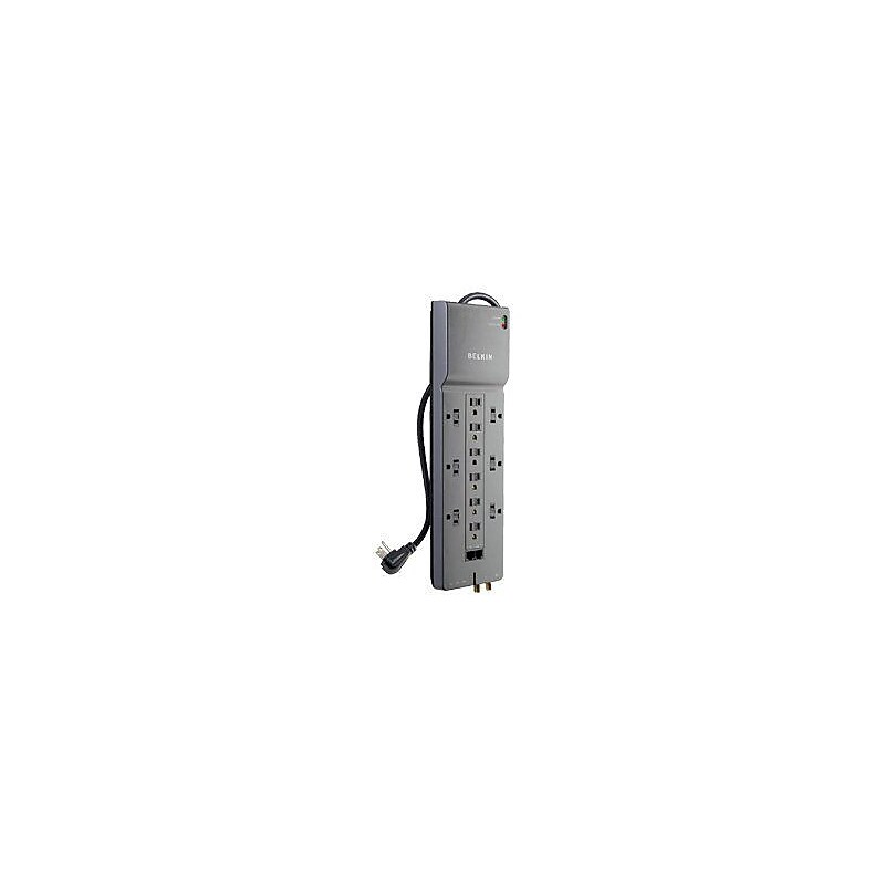 Belkin 8 Outlet Basic Surge, 8' Cord, 4000 Joules (BE112234-08) image 1