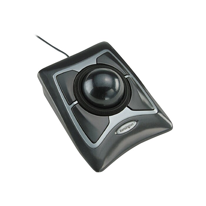 Kensington Expert Ergonomic Ambidextrous Optical USB Mouse, Black