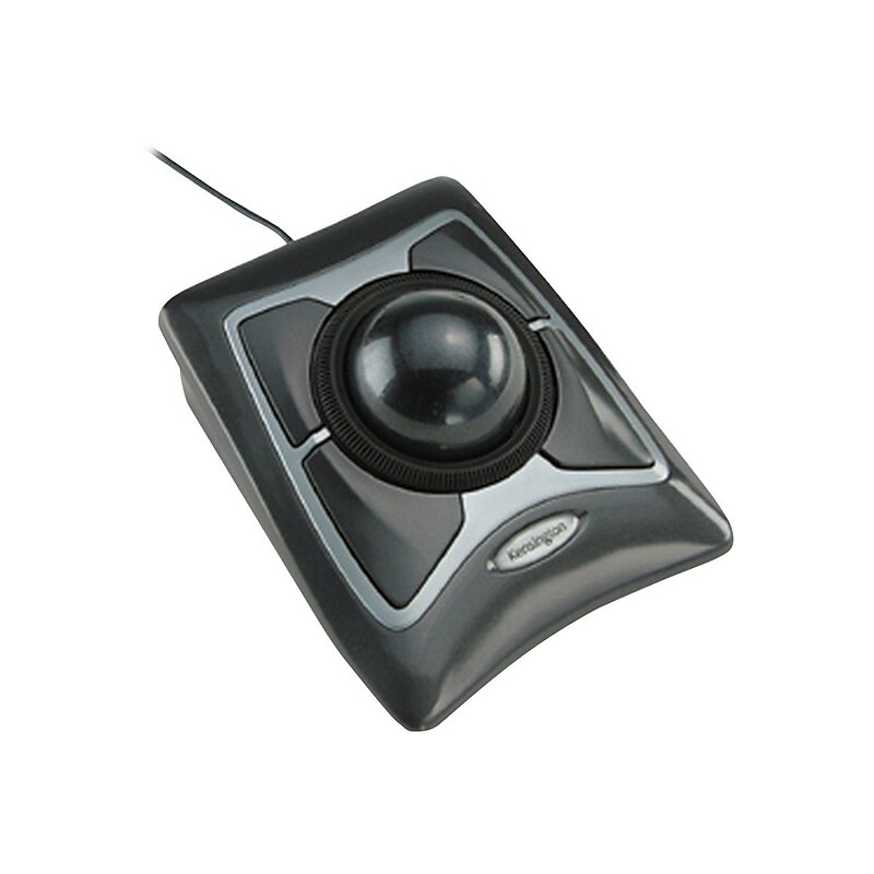 Kensington Expert Ergonomic Ambidextrous Optical USB Mouse, Black (K64325) image 1
