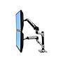 Ergotron LX Dual Stacking Adjustable Arm, Up to 24" Monitor, Black (45-248-026)~#|#~m001383909_sc7