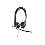 Logitech® H650e USB Stereo Binaural Headset With Noise Cancelling Microphone~#|#~m001385436_sc7
