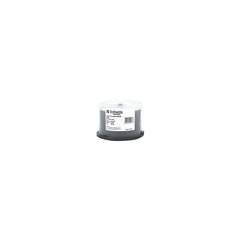 Verbatim DataLifePlus 95078 16x DVD-R, White Inkjet Printable image 1