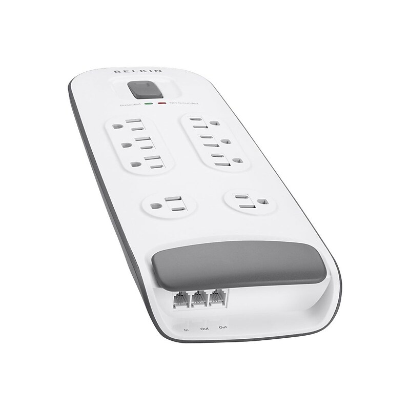 Belkin 8 Outlet Surge Protector, 6' Cord, 3690 Joules (BV108200-06) image 1