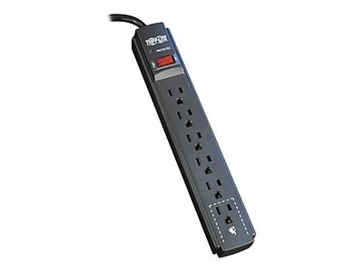Tripp Lite 6 Outlet Surge Suppressor, 6′ Cord, 790 Joules (TLP606B) Sansujyuku sansujyuku.com