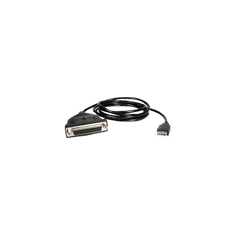 StarTech ICUSB1284D25 Parallel Printer Adapter Cable, 6'(L) image 1