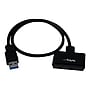 Startech 8.3" USB 3.0 to 2.5" SATA III Hard Drive Adapter, Male to Male, Black (USB3S2SAT3CB)~#|#~m001387713_sc7