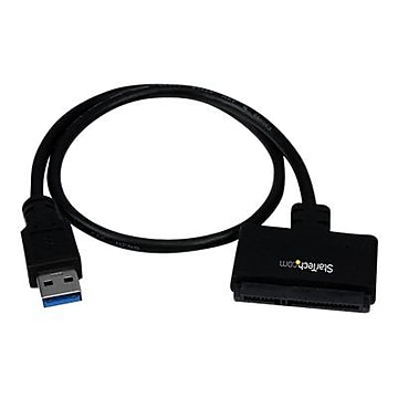 Startech® 8.3" USB 3.0 to 2.5" SATA III Hard Drive Adapter Cable W/UASP/SATA to USB3.0 Converter (USB3S2SAT3CB)
