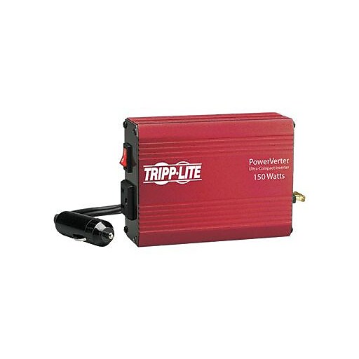 Tripp Lite PowerVerter 150 W Inverter, 12 VDC Input, 120 VAC Output, 1 Outlet