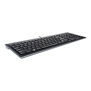 Kensington SlimType Wired Keyboard, Black (72357)