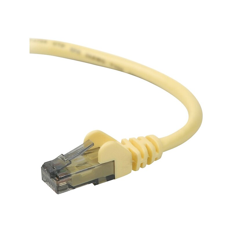 CAT6 PATCH CABLE 3' YELLOW image 1