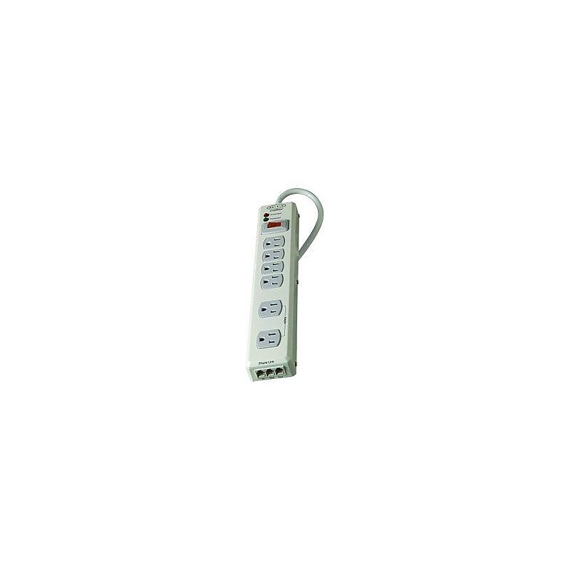 Belkin SurgeMaster 9 Outlet Basic Surge, 6' Cord, 1500 Joules (F9H620-06-MTL) image 1