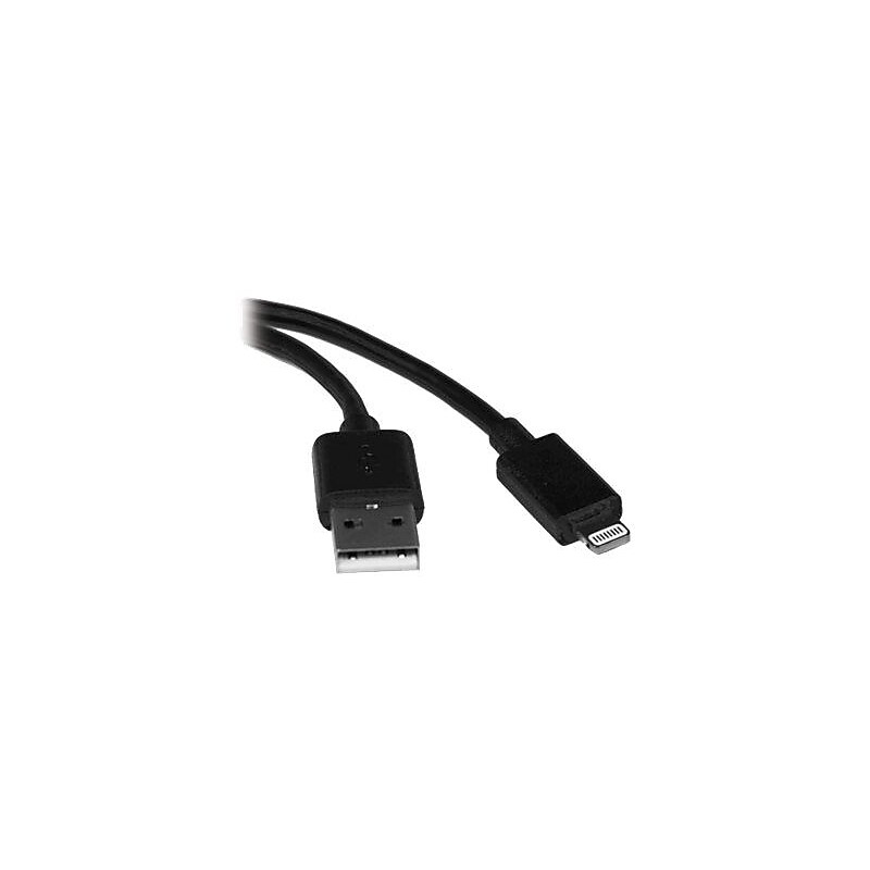 Tripp Lite Lightning USB Cable for All iPhones, Black (M100-003-BK) image 1