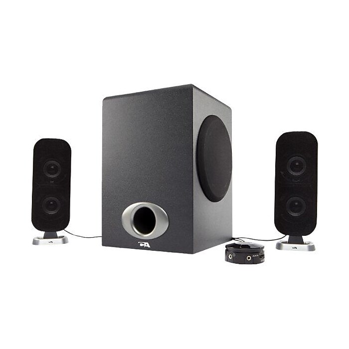 Cyber Acoustics CA-3810 Computer Speaker System (CA-3810) Staples