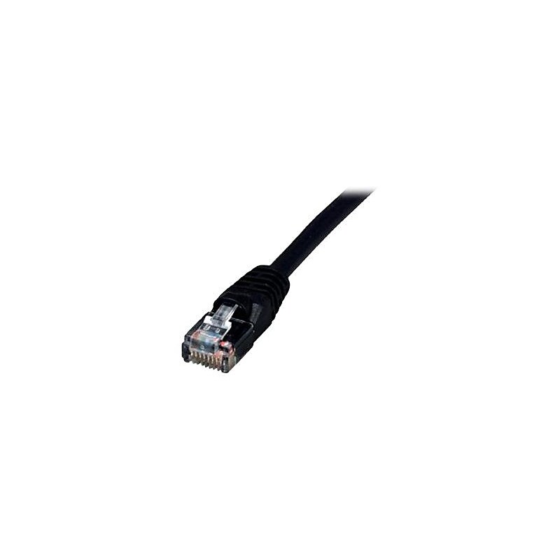 Comprehensive CAT-5-350-7BLK 7 ft. CAT-5e Snagless Patch Cable, Black image 1