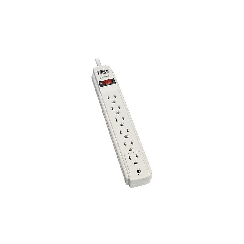 Tripp Lite 6 Outlet Surge Suppressor, 8' Cord, 990 Joules (TLP608) image 1