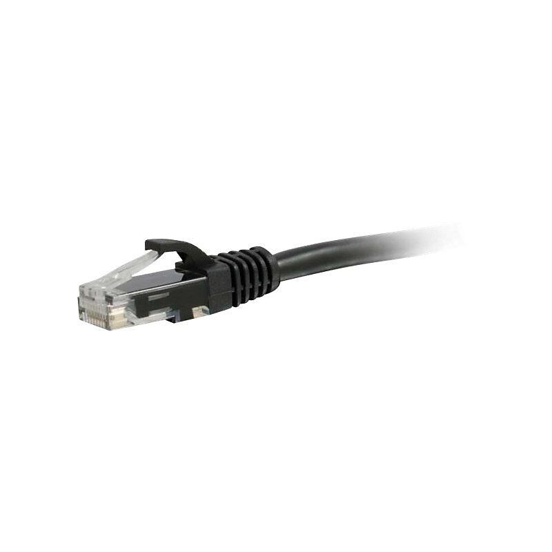 C2G 7ft Cat5e Snagless Unshielded (UTP) Network Patch Cable - Black image 1