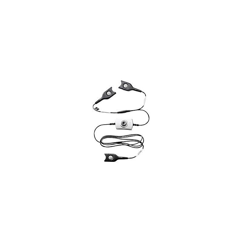 EPOS ATC 02 Training Bottom Cable ED-ED, Black (1000761) image 1