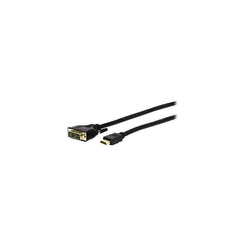 Comprehensive Standard HD-DVI-6ST 6' HDMI S-Video Cable, Black image 1