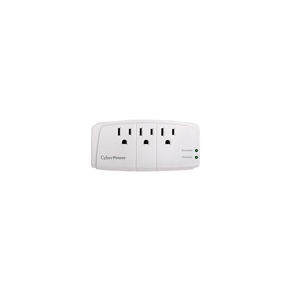 Cyberpower Essential 3 Outlet 900 Joule Surge Suppressor