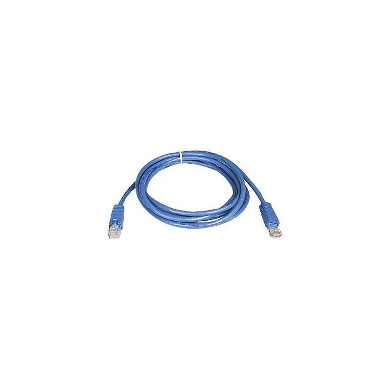 Tripp Lite 7' RJ45 to RJ45 Cable, Male to Male, Blue (N002-007-BL) image 1