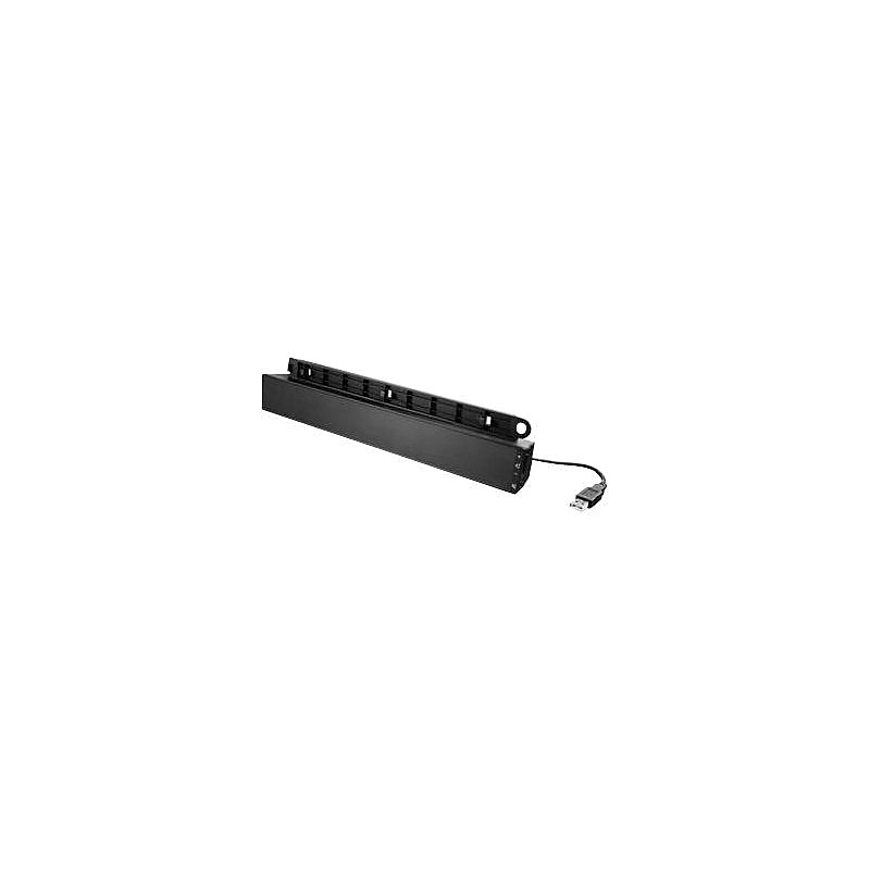 Lenovo USB Soundbar Speaker for Monitors, Black (0A36190) image 1