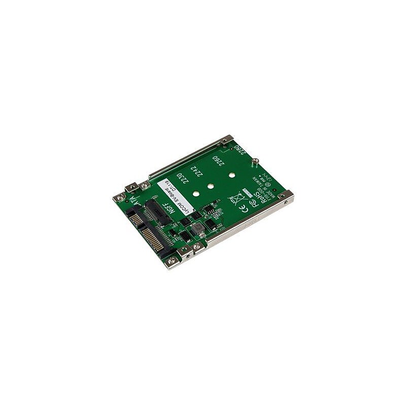 StarTech SAT32M225 M.2 NGFF SSD to 2.5" SATA Adapter Converter image 1