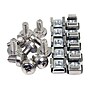 StarTech M6 Mounting Screws and Cage Nuts for Server Rack Cabinet, Silver, 50/Pack (CABSCREWM6)~#|#~m001395376_sc7