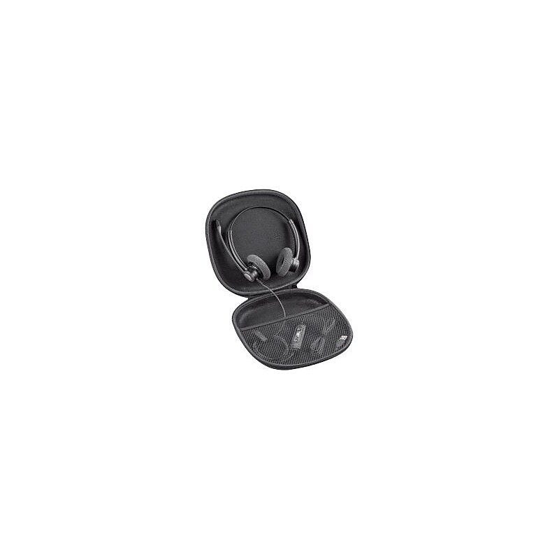 Plantronics 85298-01 Carrying Case For Headset, Black image 1