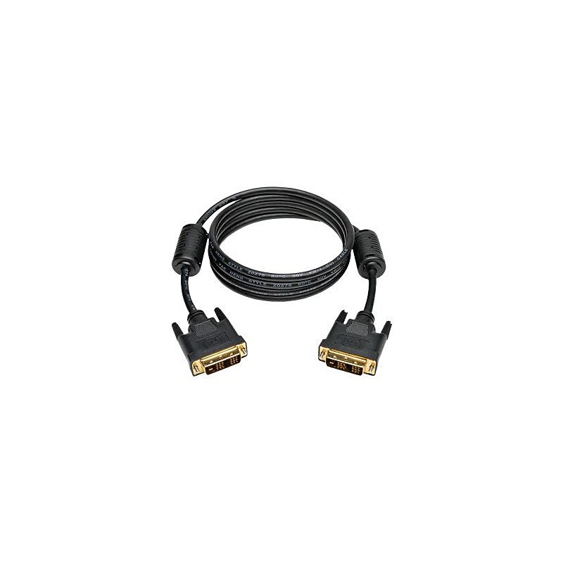 Tripp Lite 10' DVI Single Link TMDS Cable, Black image 1