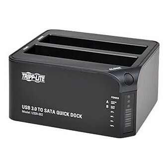 Tripp Lite® SmartRack USB 3.0/Dual SATA Hard Drive Docking Station