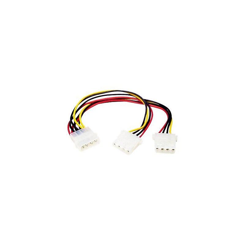 StarTech Power Y Splitter Cable, 9.1"(L) (PYO2L) image 1